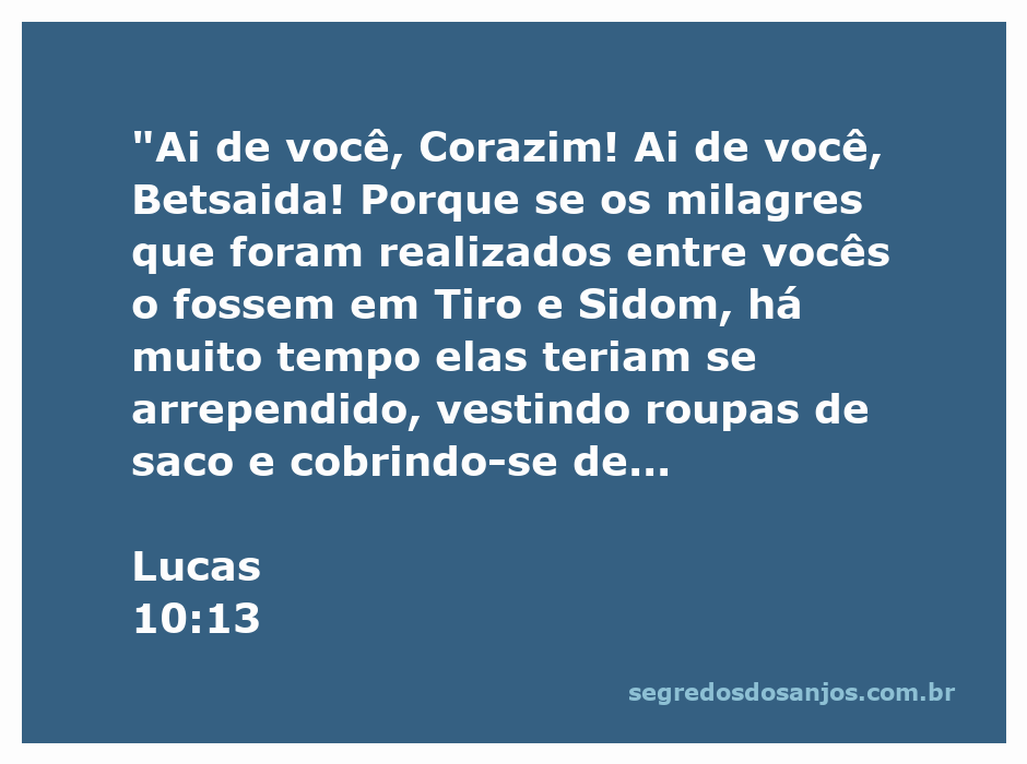 Imagem representativa das cidades de Corazim e Betsaida com elementos que simbolizam arrependimento e reflexão.
