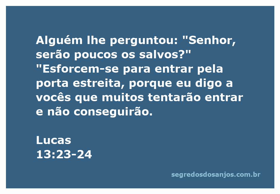 Ilustração de uma porta estreita simbolizando o caminho para a salvação conforme Lucas 13:23-24.