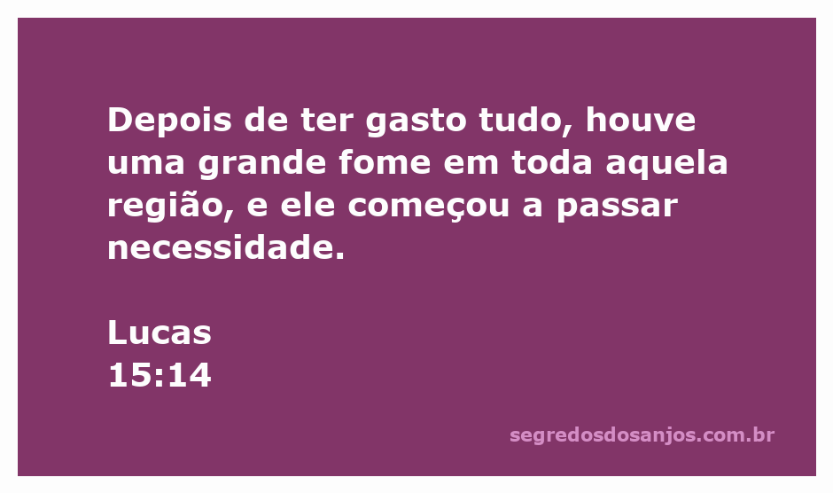 Um jovem em dificuldades financeiras, simbolizando a passagem de Lucas 15:14 sobre a perda e a necessidade.