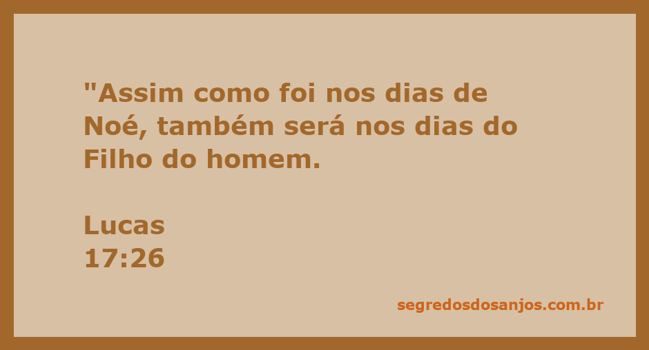 Ilustração representando os dias de Noé e a vinda do Filho do homem, com pessoas ignorando os avisos divinos.