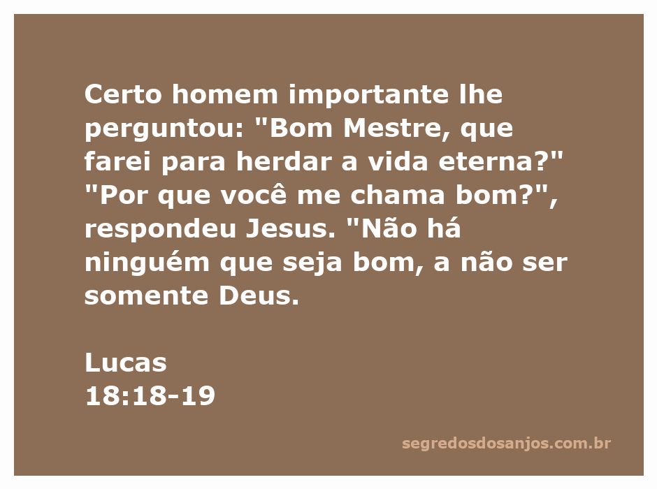 Ilustração de um homem importante questionando Jesus sobre a vida eterna.