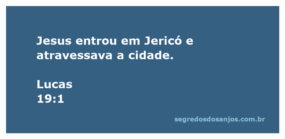 Jesus caminhando por Jericó, com a cidade ao fundo.