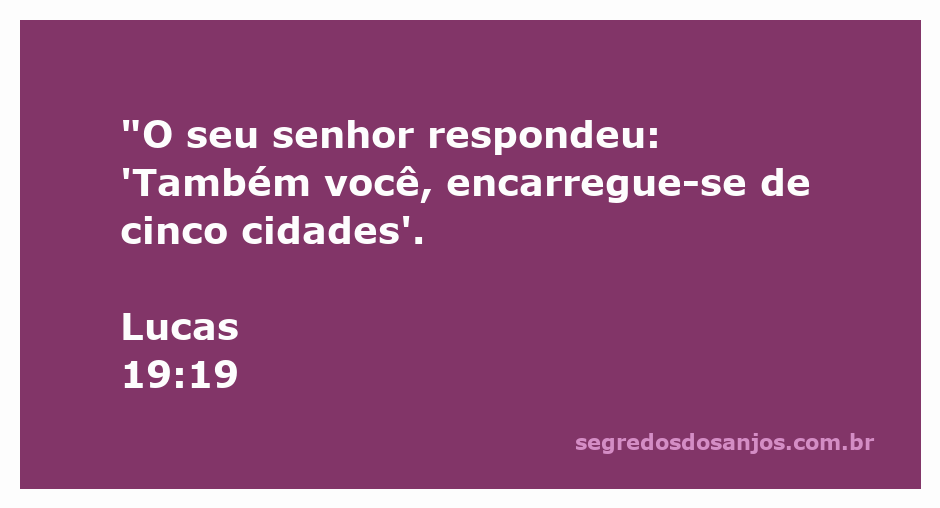 Imagem representando a parábola das cidades, com um senhor dando responsabilidades a seus servos.