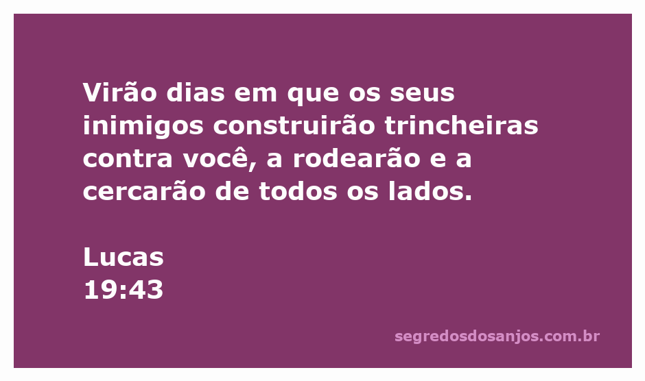 Imagem representativa de uma cidade cercada por inimigos, simbolizando a profecia de Lucas 19:43.