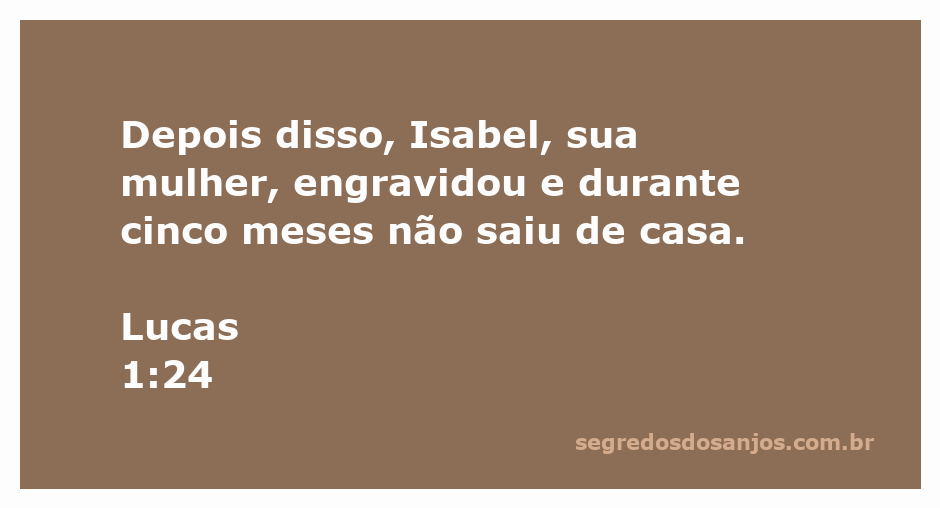 Isabel grávida, simbolizando a alegria e a expectativa da maternidade conforme descrito em Lucas 1:24.