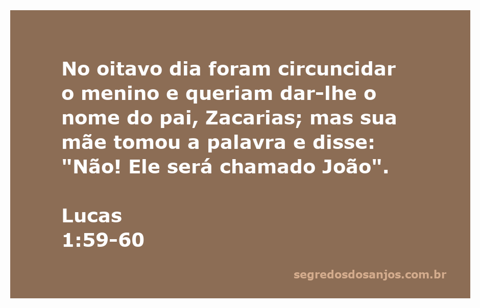 Imagem representativa da circuncisão do menino João, com destaque para sua mãe, que decide seu nome.