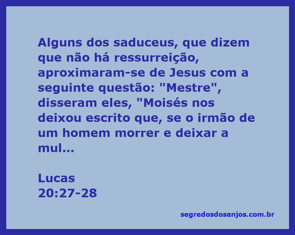 Imagem de Jesus conversando com os saduceus sobre a ressurreição e a lei de Moisés.