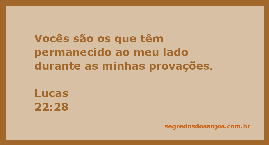 Imagem representando os apóstolos de Jesus que permaneceram ao seu lado durante suas provações.