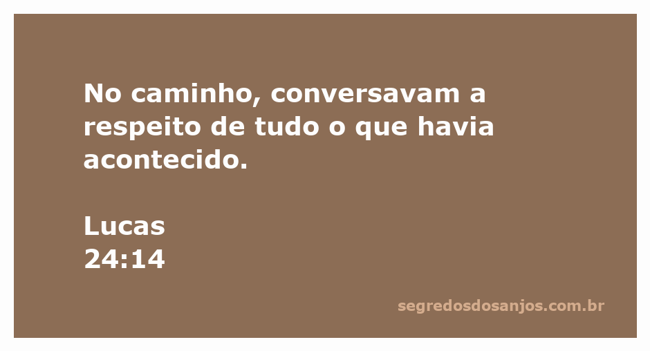 Dois discípulos conversando sobre os eventos da crucificação e ressurreição de Jesus no caminho de Emaús.