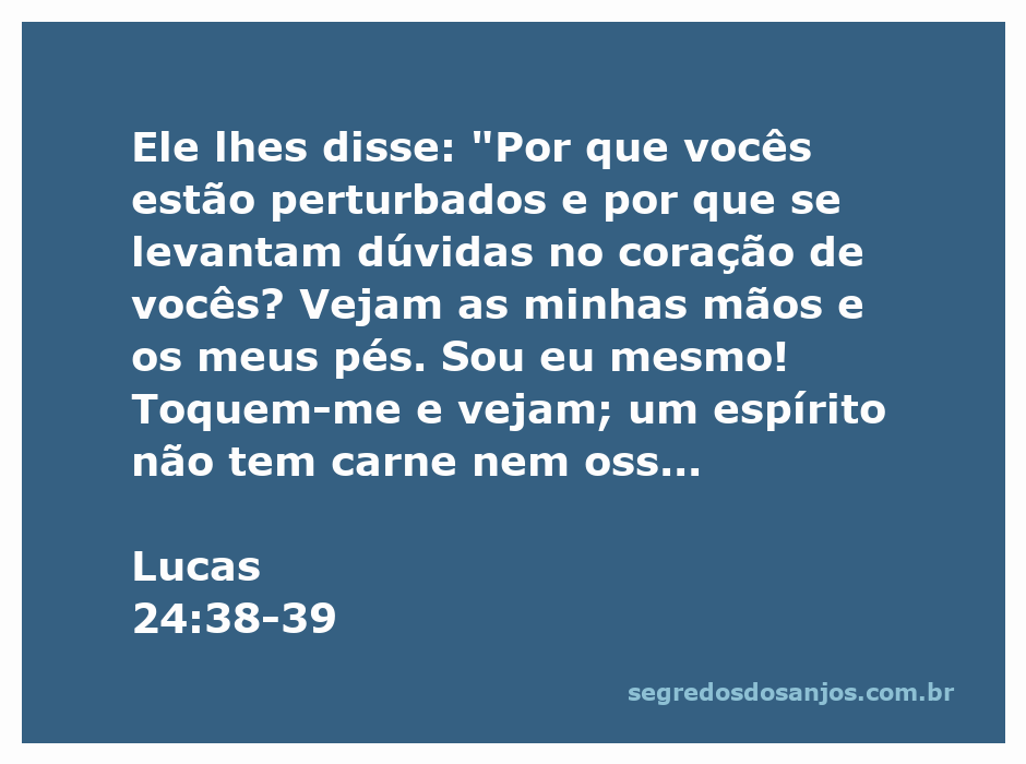 Jesus mostrando suas mãos e pés aos discípulos, demonstrando que Ele é real e ressuscitado.