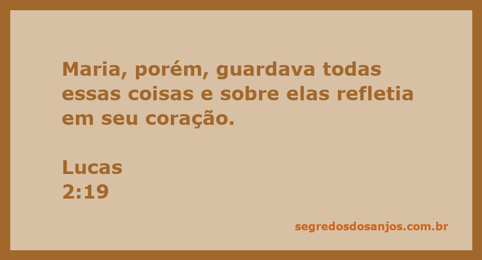 Maria refletindo em seu coração sobre os acontecimentos relacionados ao nascimento de Jesus.
