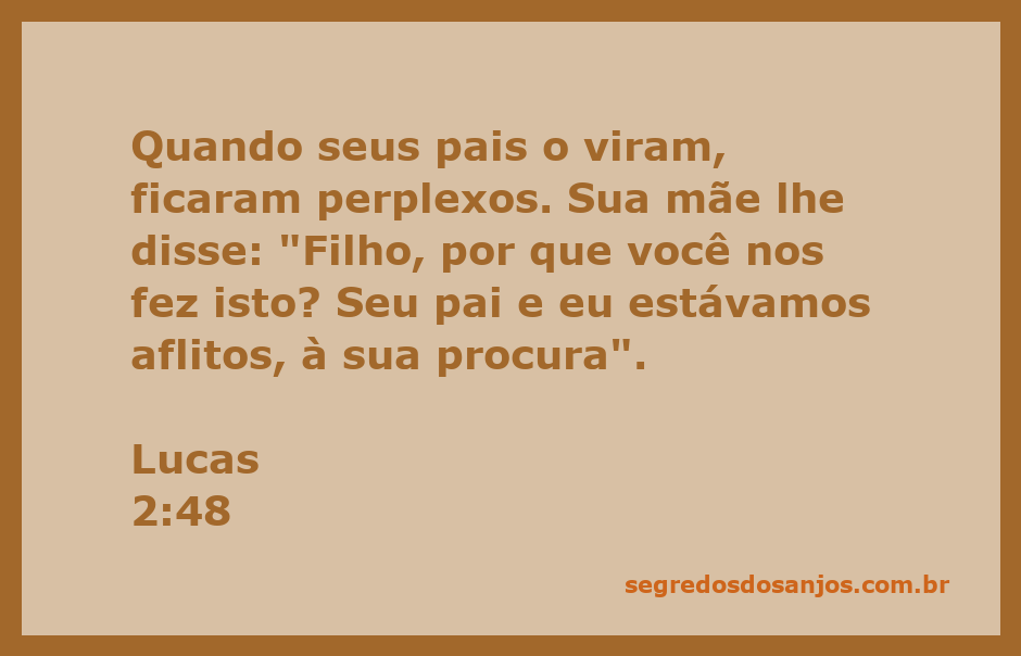 Maria e José, perplexos, buscando Jesus no templo após sua ausência.