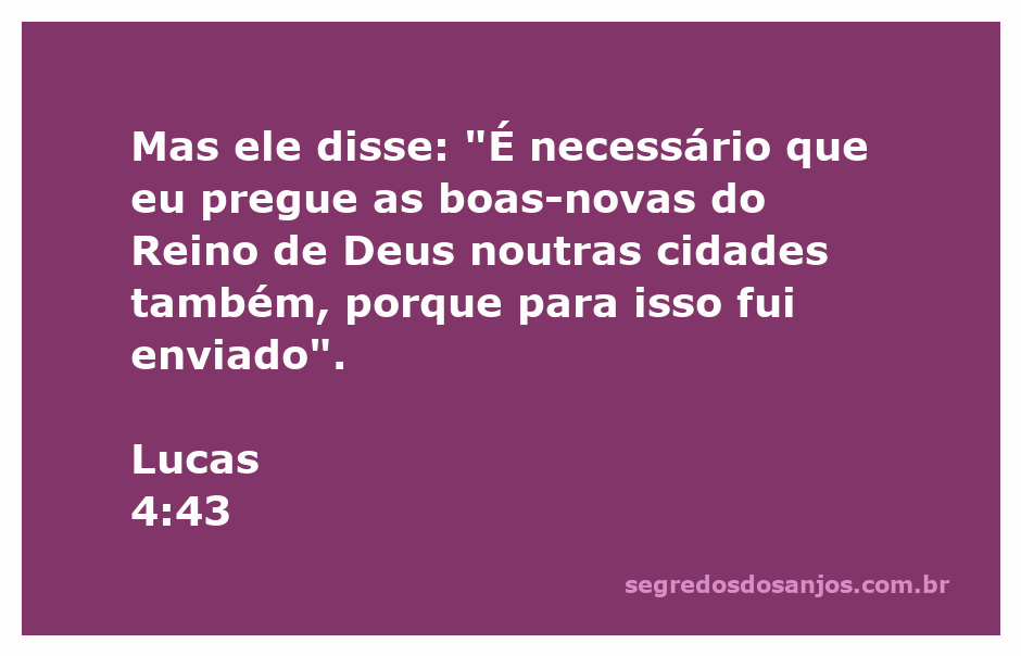 Jesus pregando sobre o Reino de Deus em uma cidade, enfatizando a importância de espalhar as boas-novas.
