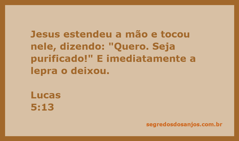 Imagem de Jesus tocando um leproso, simbolizando cura e compaixão.