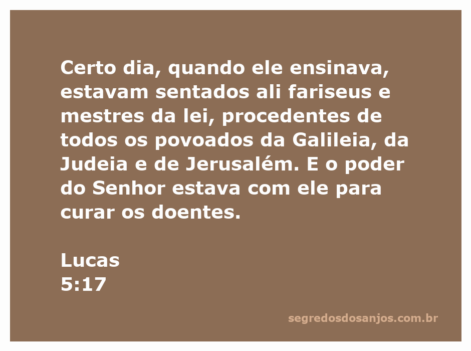 Imagem de Jesus ensinando, com fariseus e mestres da lei ouvindo atentamente, simbolizando a presença do poder divino para curar.