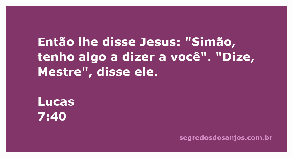 Jesus conversando com Simão, enfatizando uma lição importante.