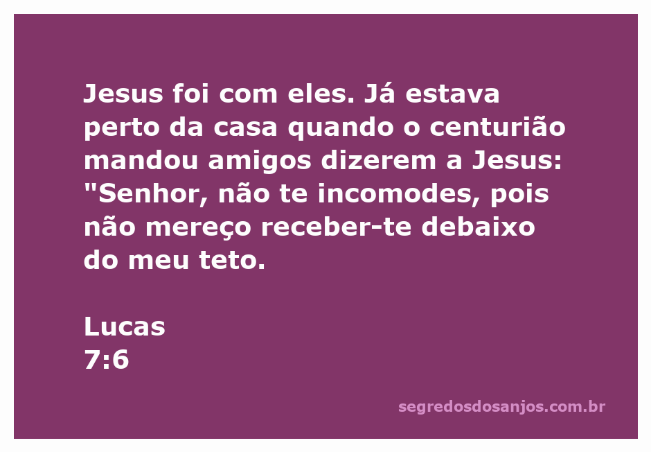 Representação de Jesus se aproximando da casa do centurião, com amigos enviados para transmitirem uma mensagem.