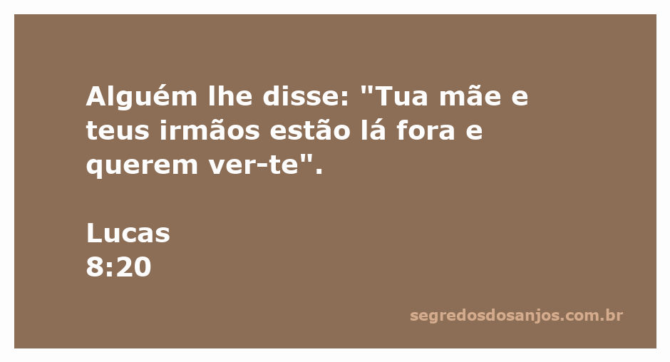 Jesus conversando com uma multidão, enquanto alguém menciona sua mãe e irmãos do lado de fora.