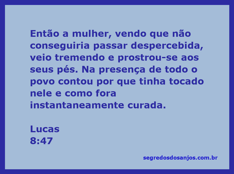 Uma mulher prostrada aos pés de Jesus, demonstrando fé e gratidão após ser curada.
