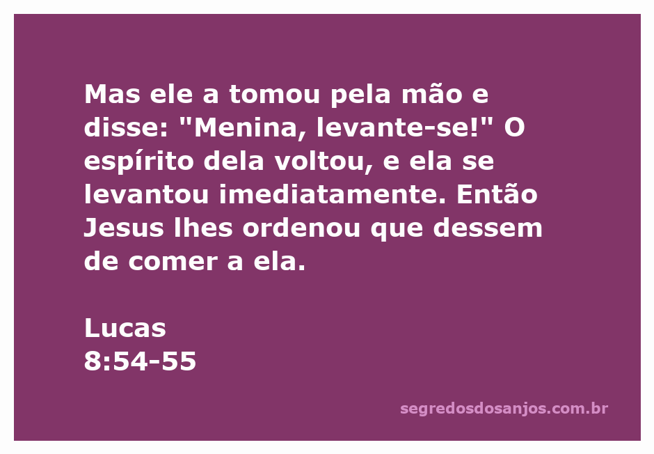 Jesus ressuscita a menina, trazendo-a de volta à vida