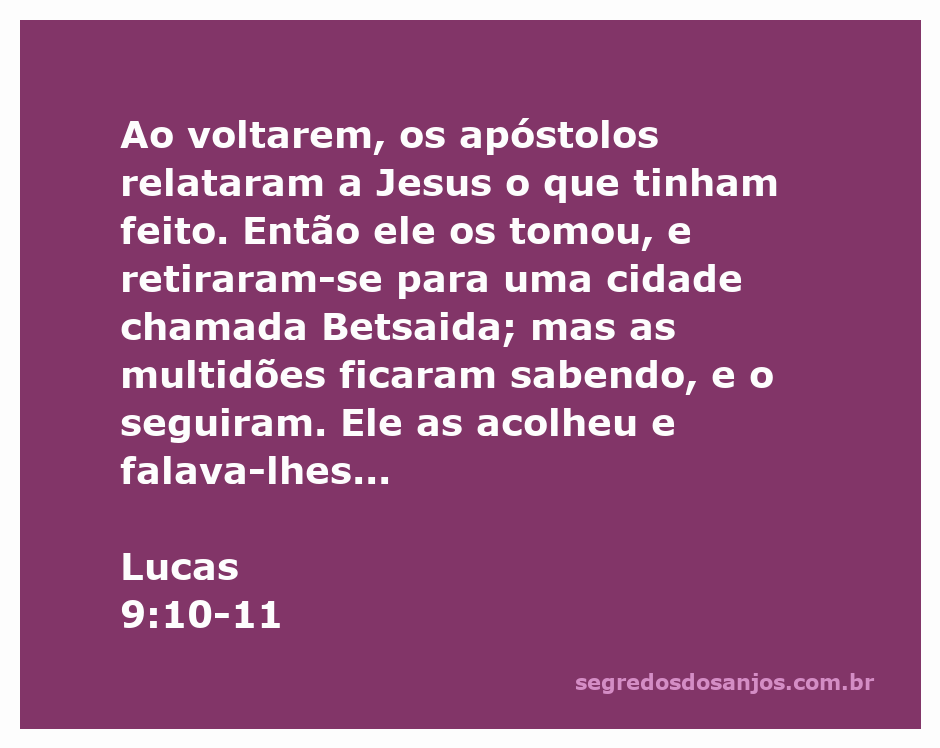 Jesus acolhendo as multidões em Betsaida e ensinando sobre o Reino de Deus enquanto cura os necessitados.