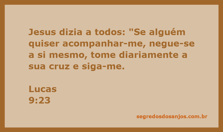 Ilustração de Jesus convidando as pessoas a segui-lo, enfatizando a importância da auto negação e do sacrifício diário.