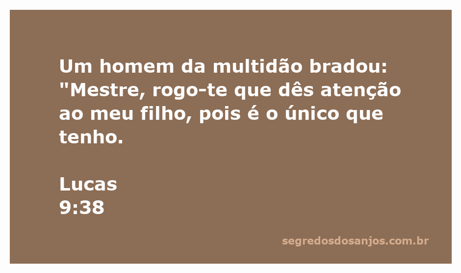 Um homem suplicando a Jesus sobre seu filho doente, representando a busca por ajuda divina.