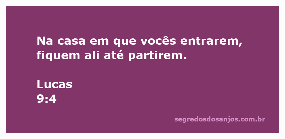 Ilustração de um grupo de pessoas entrando em uma casa, representando a passagem de Lucas 9:4.