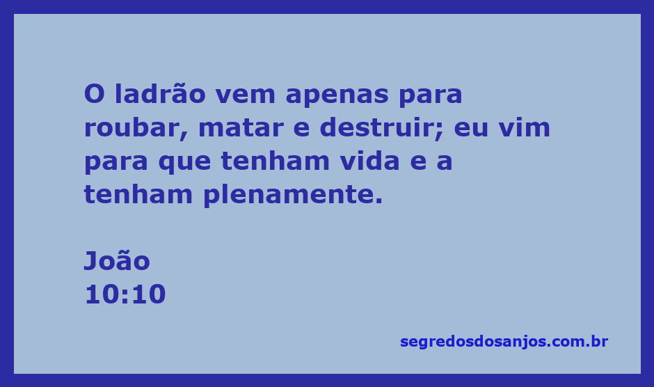 Imagem representativa de João 10:10, mostrando a oposição entre o ladrão e a vida plena prometida por Jesus.