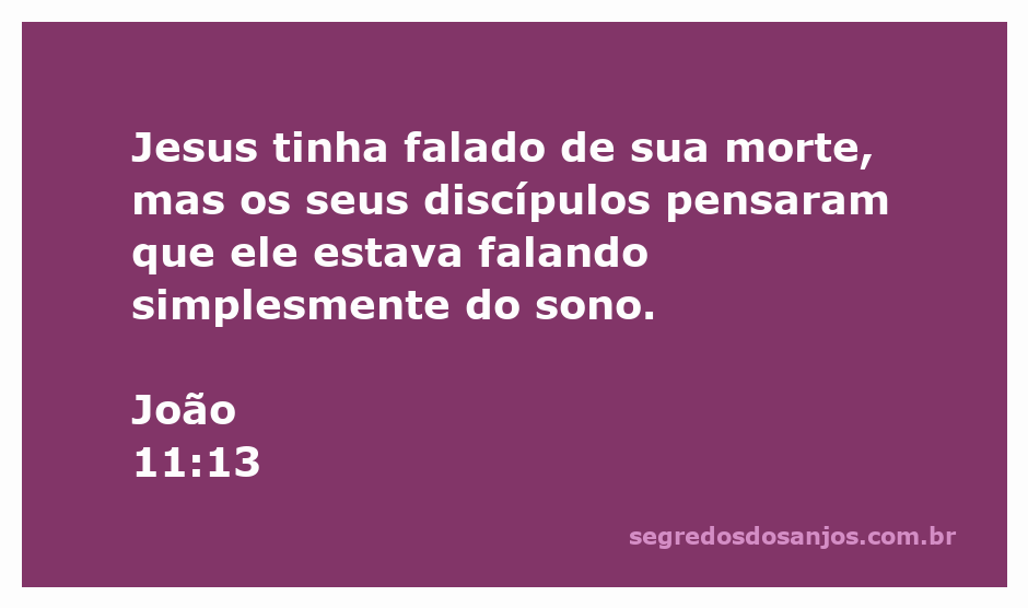 Ilustração de Jesus conversando com seus discípulos sobre a morte e o sono.
