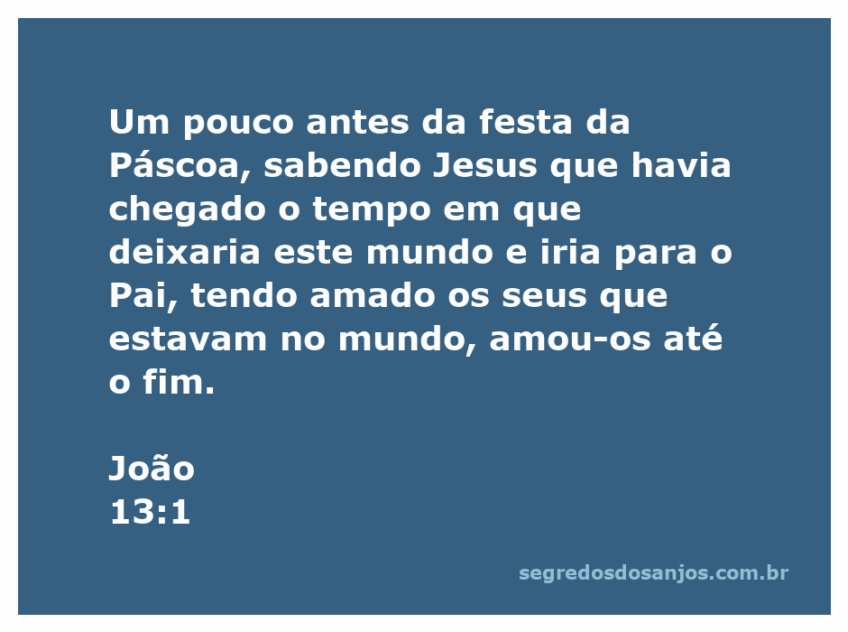 Jesus se despede dos seus discípulos antes da Páscoa, demonstrando seu amor incondicional.