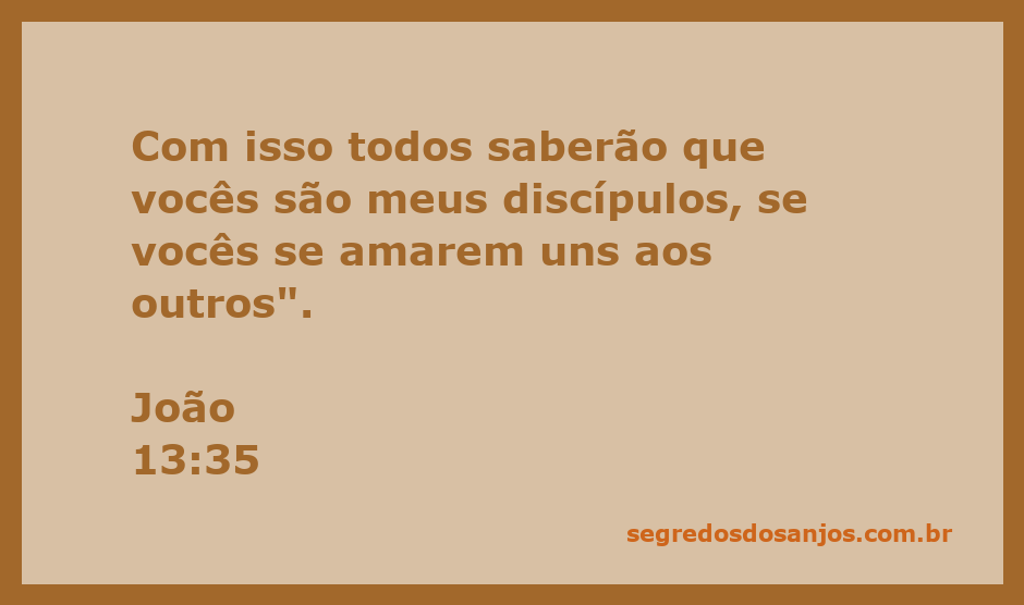 Imagem representativa de amor e união entre discípulos de Jesus, simbolizando João 13:35.