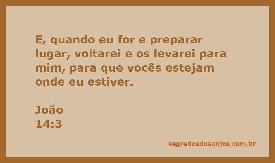Imagem representando a promessa de Jesus de preparar um lugar para seus seguidores