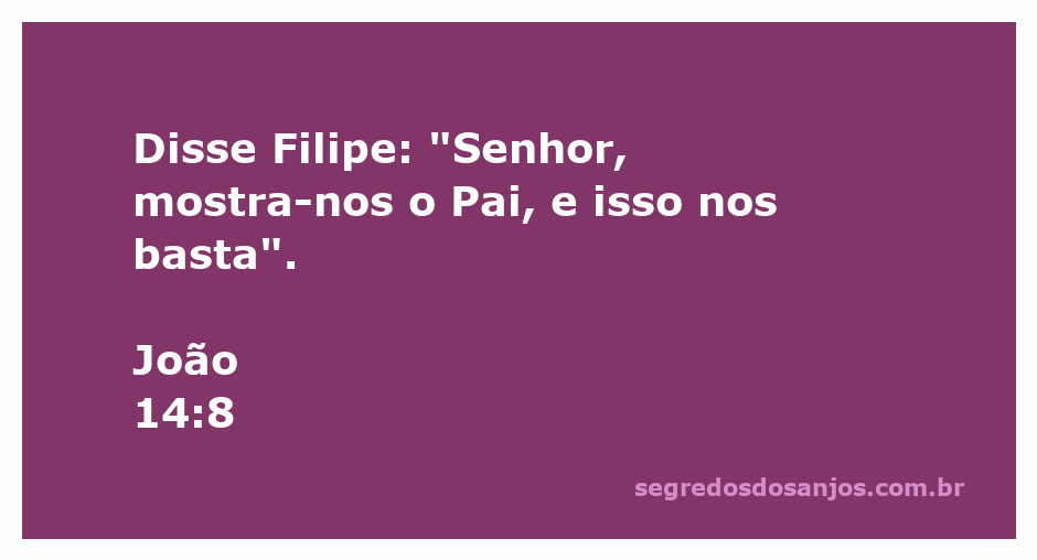 Imagem de Filipe pedindo a Jesus para mostrar o Pai, representando a busca pela verdade divina.