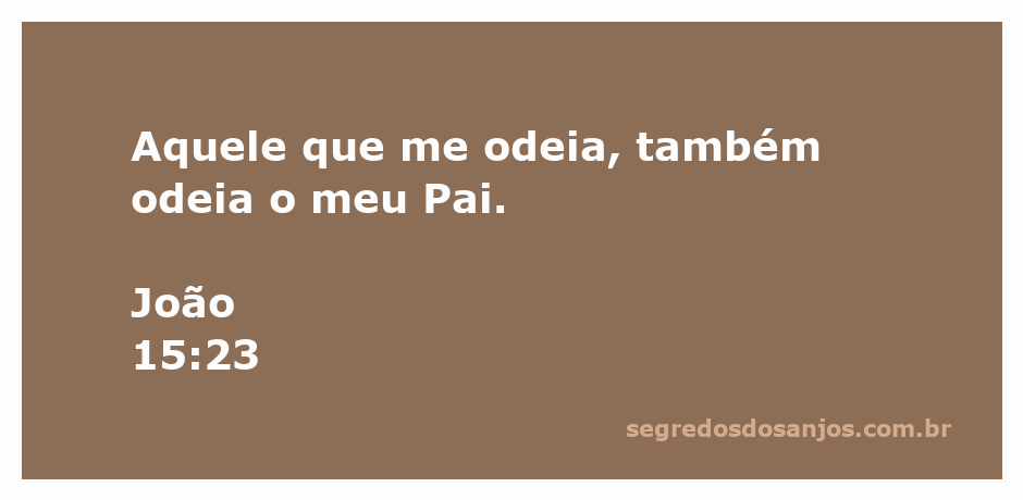 Imagem ilustrativa refletindo a relação de amor e ódio entre Jesus e Deus Pai conforme João 15:23.