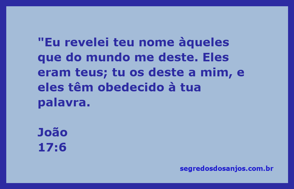 Jesus revelando o nome de Deus aos seus discípulos conforme descrito em João 17:6.