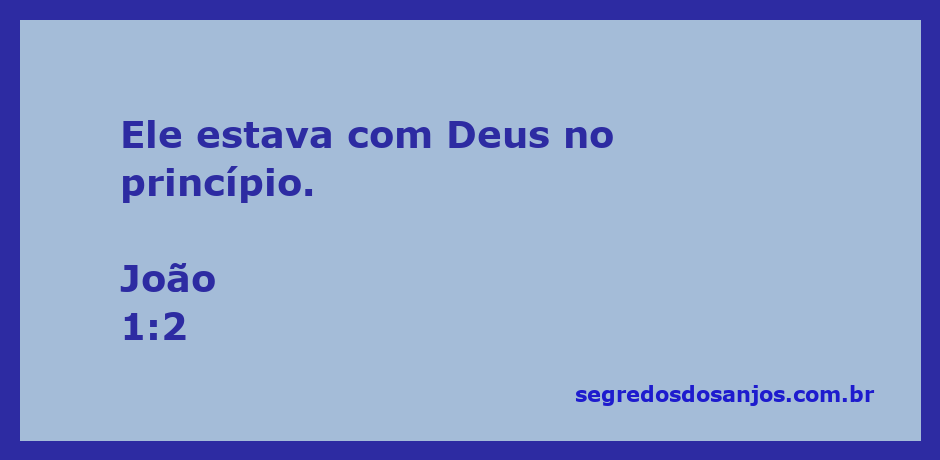 Imagem representativa de João 1:2, mostrando a relação entre Jesus e Deus no princípio da criação.
