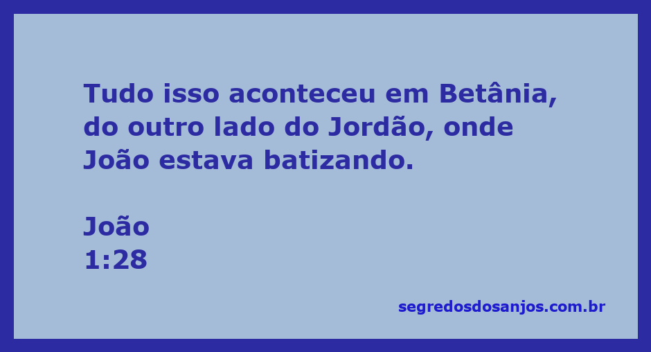 João Batista batizando no rio Jordão em Betânia