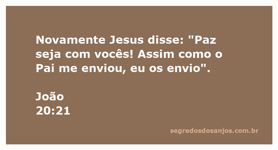 Imagem de Jesus transmitindo uma mensagem de paz aos seus discípulos