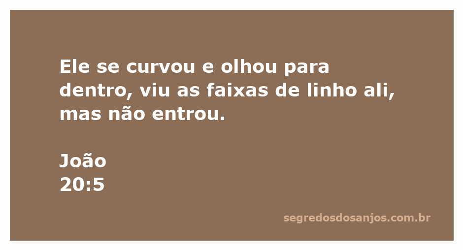 Imagem de uma tumba com faixas de linho, representando a descoberta do sepulcro vazio por João.