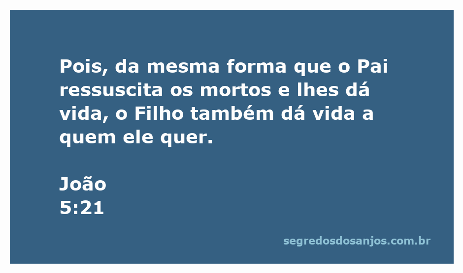 Imagem representativa de João 5:21, mostrando a ressurreição e a vida dada pelo Filho