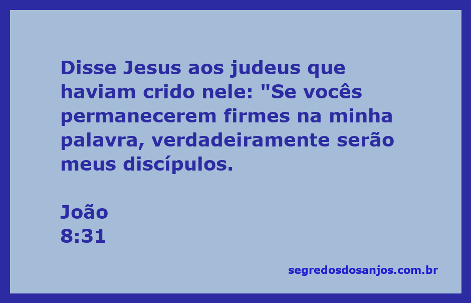Imagem de Jesus ensinando aos judeus sobre a importância de permanecer em sua palavra
