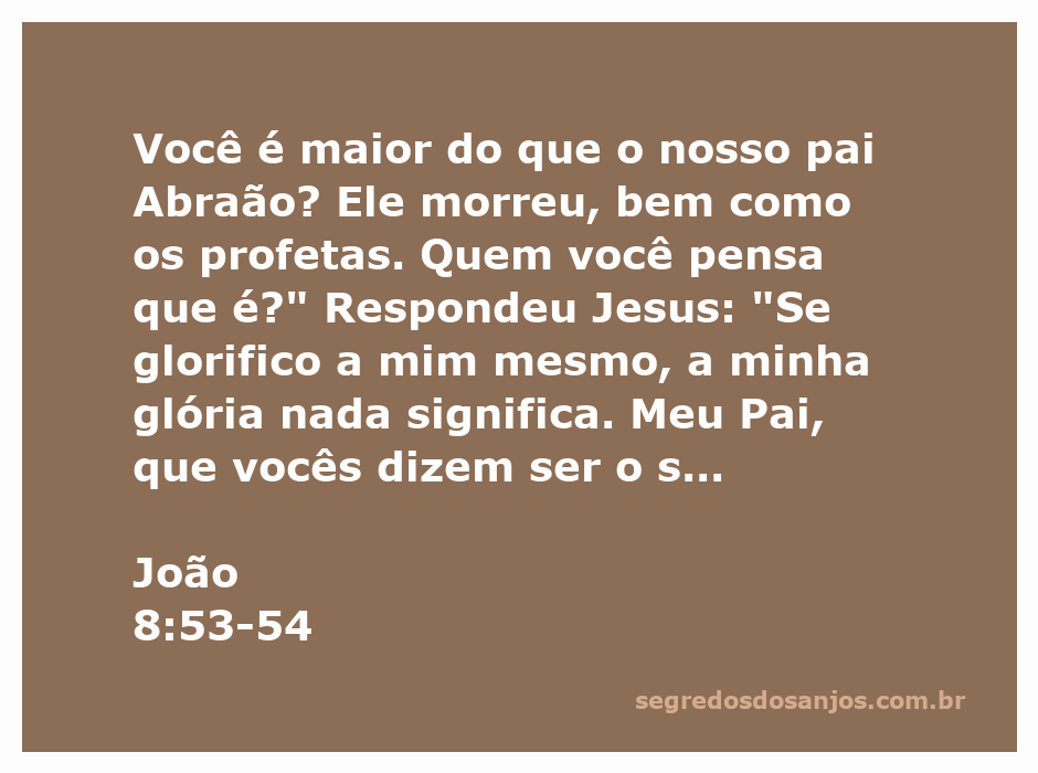 Jesus respondendo aos questionamentos sobre sua autoridade e glorificação, enfatizando a importância de Deus em sua vida.