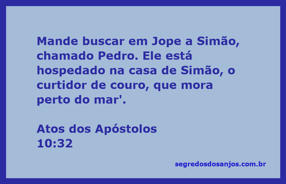 Simão Pedro sendo chamado em Jope, hospedado na casa de Simão, o curtidor de couro.