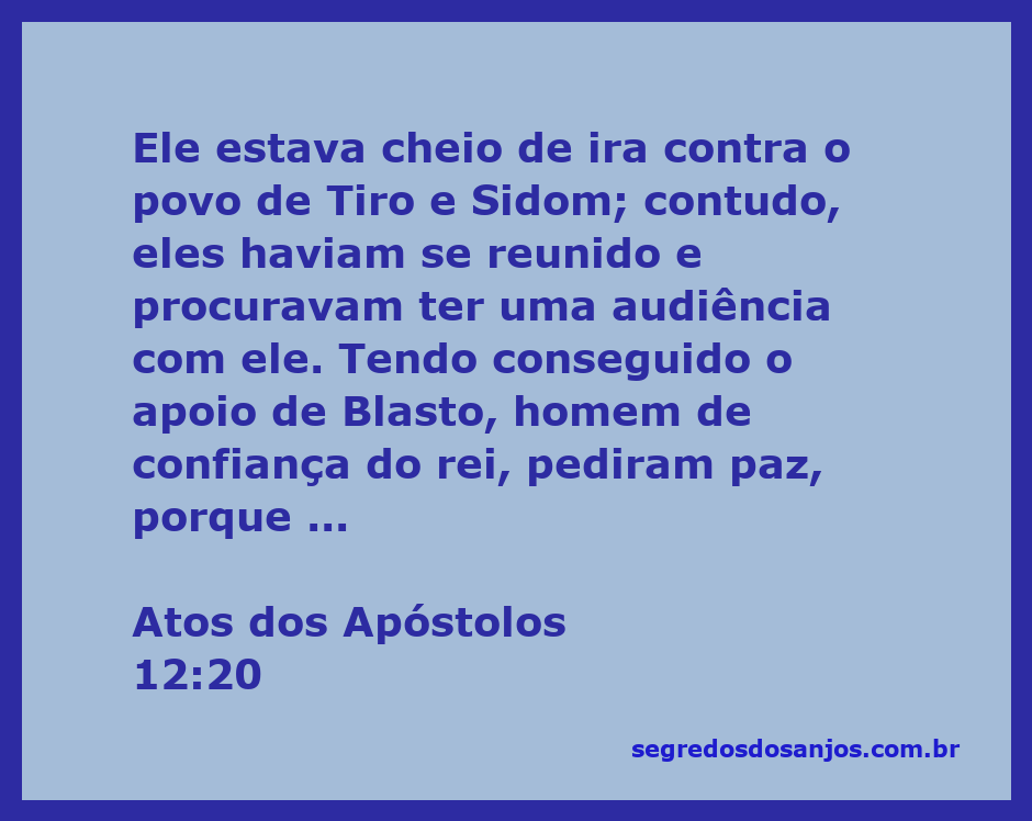 Reunião de representantes de Tiro e Sidom em busca de paz com o rei, conforme relato de Atos dos Apóstolos 12:20.