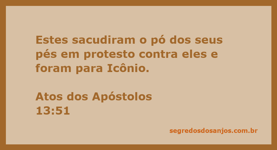 Ação simbólica de sacudir o pó dos pés em protesto, representando a decisão dos apóstolos ao deixar uma cidade.