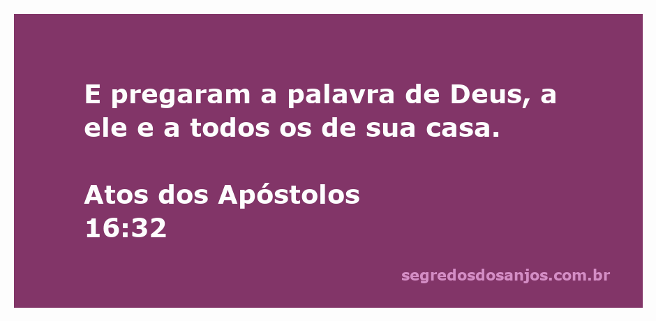 Imagem representando a pregação da palavra de Deus a um homem e sua família, inspirada em Atos 16:32.