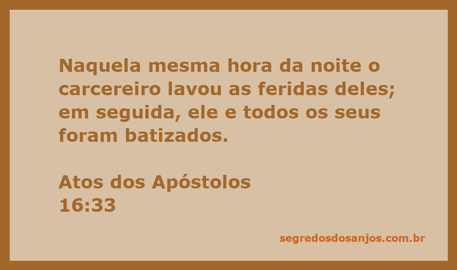 Carcereiro lavando as feridas dos apóstolos e batizando a si mesmo e sua família.