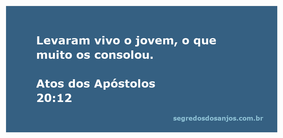 Jovem sendo levado vivo após ter sido ressuscitado, simbolizando esperança e consolo.