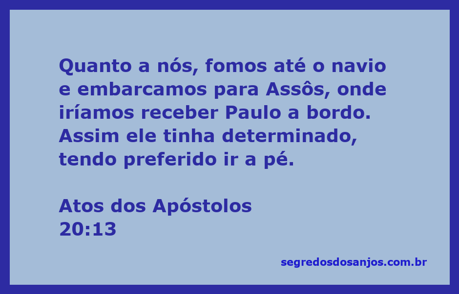 Imagem de uma embarcação no mar representando a viagem de Paulo e os Apóstolos em Atos 20:13.